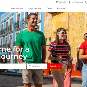 Travel company website